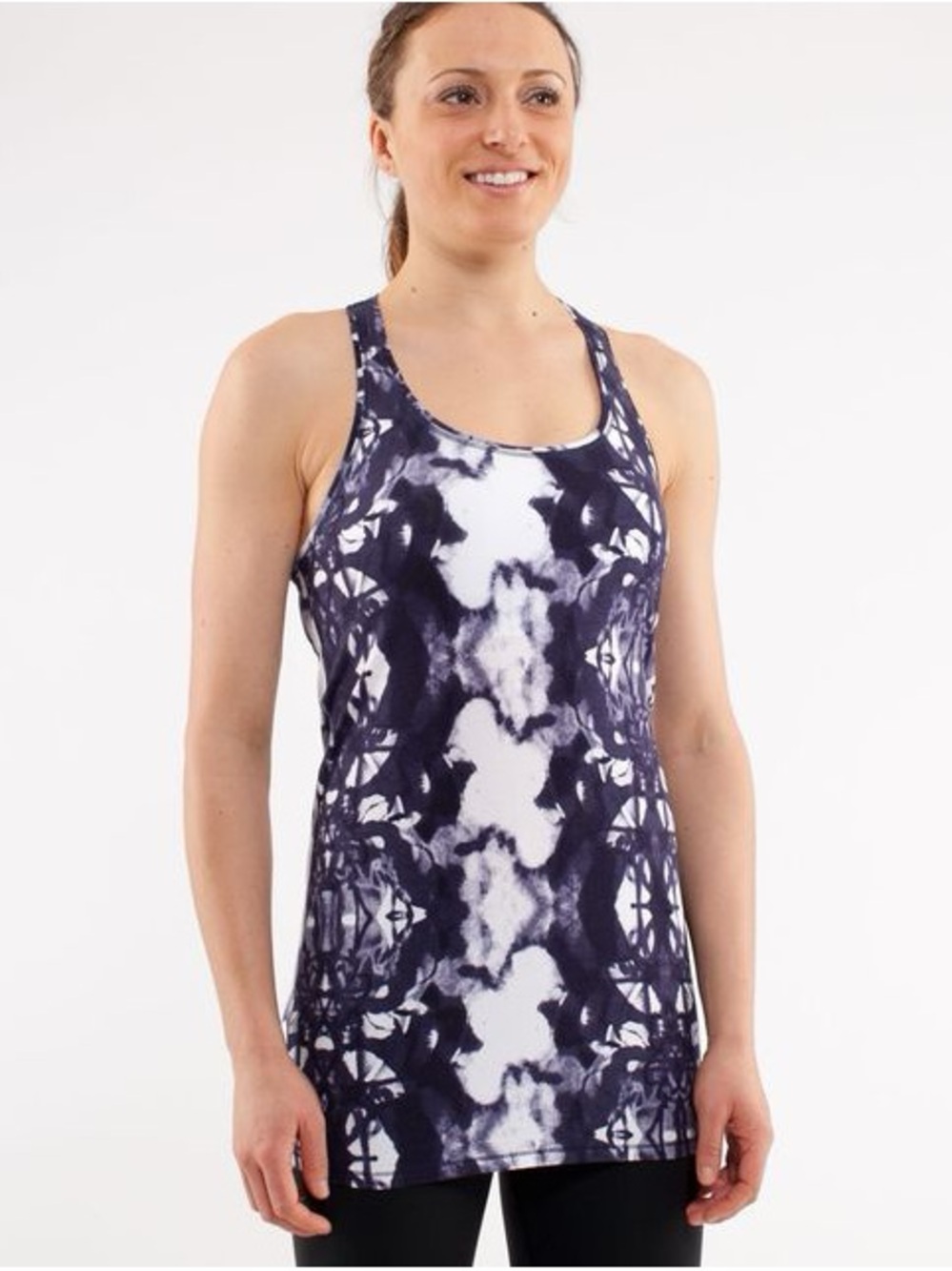 Lululemon Size 8 Cool Racerback
Ink Blot White Deep Indigo
